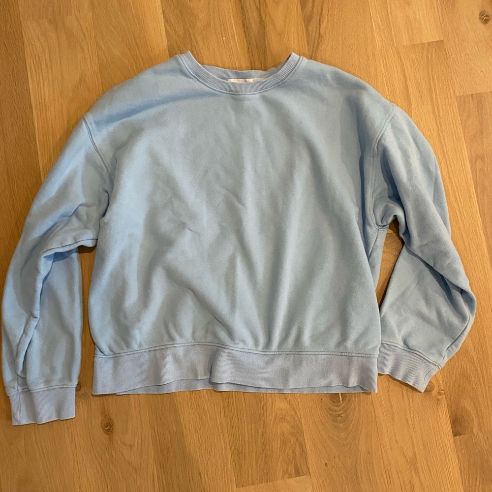 Blue Basic Crew Neck - image 1